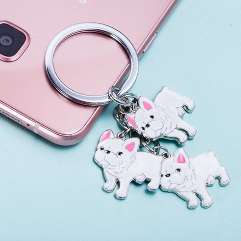 Wholesale Zinc Alloy Pet Dog Car Key Ring